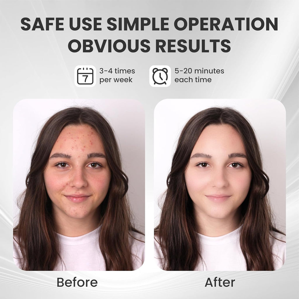 Clear Acne. Smooth Wrinkles. 7-Color LED Skin Therapy Mask
