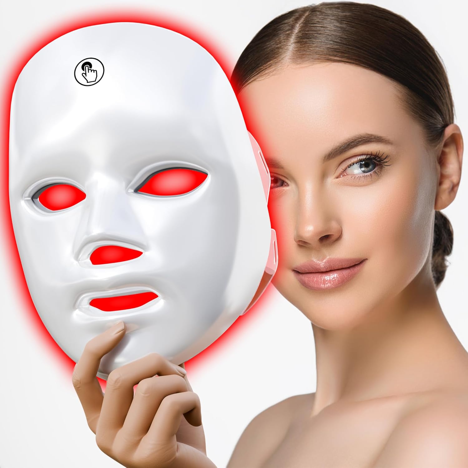 Clear Acne. Smooth Wrinkles. 7-Color LED Skin Therapy Mask